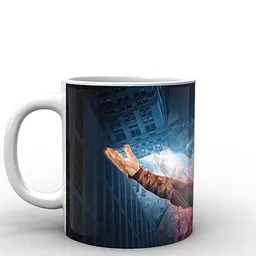 Кухоль GeekLand Доктор Стрендж Doctor Strange магія DS.02.003 330 мл білий - мініатюра 2