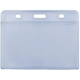 Бейдж Optima горизонтальный PVC, 85х54 мм (O45617)