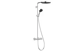 Душова система з термостатом Hansgrohe Pulsify S Puro Showerpipe EcoSmart 260 1jet chrome 24237000