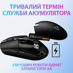 Мишка Logitech G305 Lightspeed White (910-005291) - мініатюра 4