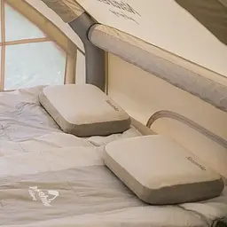 Подушка з пам'яттю прямокутна Naturehike NH22ZT002, бежева - мініатюра 3
