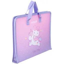 Папка - портфель Kite на блискавці A4 Hello Kitty, 1 відділення (HK25-202-1) - мініатюра 3