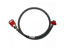 Шланг SANTAN 30см антикорозія Г-Ш 1/2''х1/2'' 1308002