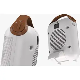 Тепловентилятор DeLonghi HFX 30 C18 IW керамічний (114571000) - мініатюра 4