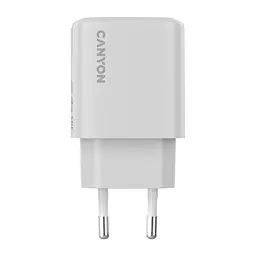 Зарядний пристрій Canyon OnCharge 250 25 Вт 1xPD EU білий (CNE-CHA250-01)