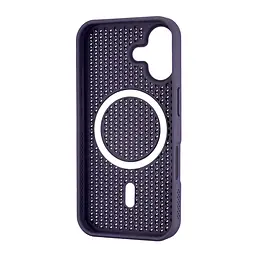 Чохол Silicone Cooling Сase with MagSafe iPhone 16 Purple - мініатюра 3