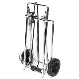 Візок господарський Bo-Camp Luggage Trolley Foldable 40 kg Silver (5267279) - мініатюра 2