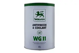 Антифриз WOLVER Antifreeze & Coolant Ready for use G11 -40 ° C зелений 10л - мініатюра 1