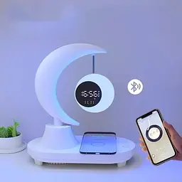 Лампа XPRO Luna TB-35SLIWBT з бездротовою зарядкою для телефона та Bluetooth колонкою (43820-_1381) - мініатюра 5