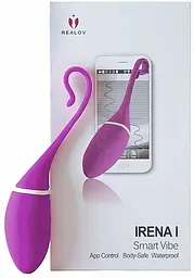 Віброяйце Realov Irena I 16 см (фіолетовий) - мініатюра 3