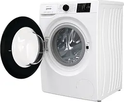 Пральна машина Gorenje фронтальна, 8кг, 1400, A+++, 55см, дисплей, пар, інвертор, білий (WNEI84BS) - мініатюра 15