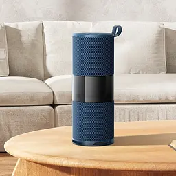 Портативна bluetooth колонка Hoco HC29 з LED підсвічуванням синій - мініатюра 2