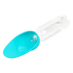 Поїлка-насадка на пляшку Waudog Silicone, 16,5х9 см, блакитний (50772) - мініатюра 2