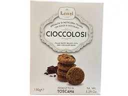 Печенье Lenzi сдобное тосканское со вкусом какао и шоколада 150 г (8000533127054)