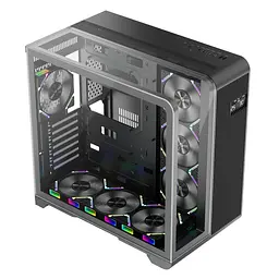Корпус 1stPlayer RT7 Black без БЖ (RT7-BK) Без БП - мініатюра 2