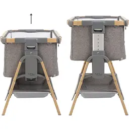 Ліжечко Tutti Bambini трансформер 2 в 1 CoZee XL light gray (211209/3590) - мініатюра 2