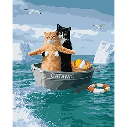 Картина за номерами Котанік ©arttem_illustration 11732-AC 50х40 см