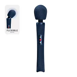 Вібромасажер Fun Factory VIM Vibrating Wand Nightblue, суперпотужний та легкий, до 6 годин роботи - мініатюра 2