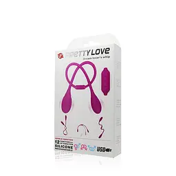 Двосторонній вібратор Pretty Love Dream Lovers Whip 65.5 см рожевий - мініатюра 10