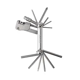 Мультитул Grey's 2/2.5/3/4/5/6/8мм, пласка викрутка/Philips, витискач ланцюга, лопатка(GR60650)