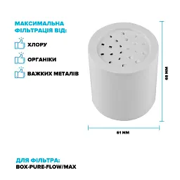 Картридж для фільтра DROP FILTER-PURE-FLOW/MAX - мініатюра 9