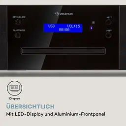 CD-програвач Auna CD-1000 DG (10038327) - мініатюра 6