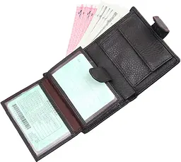 Чоловічий шкіряний гаманець Vintage 9,5х14 см acs0015342 - мініатюра 8