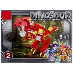 Дитячий конструктор "Dinosaur" 88082A-2, 92 деталі