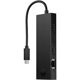Хаб USB 3.0 ->HDMI/USB2.0x2/USB-C PD/Ethernet Hub HP - мініатюра 2