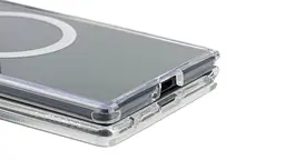 Чехол Samsung Galaxy Fold7 5G, Clear MagCase, прозрачный, противоударный, магнитный, панель-накладка с поддержкой MagSafe, поддержка беспроводной зарядки MagSafe, защита всего корпуса, TPU+PC, ArmorStandart (ARM88137) - мініатюра 8