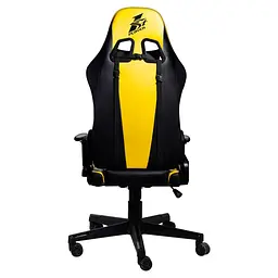 Ігрове крісло 1stPlayer FK2 Black-Yellow (FK2-BKYE) - мініатюра 4
