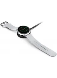 Бездротове зарядне пристрій Samsung Wireless Charger для Galaxy Watch Чорний OEM - мініатюра 3