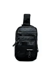 Сумка-слінг 29 x 18 x 9 см Weatro Чорна ssch-kit-0069 (ssch-kit-0069)