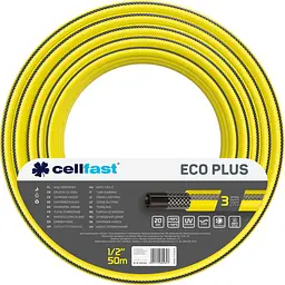 Шланг садовий Cellfast Eco Plus 1/2" 50 м (12-152)