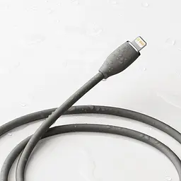 Кабель Baseus Jelly Liquid Silica Gel Fast Charging Data Cable Data Type-C to Lightning 20W 2m CAGD020101 Black - мініатюра 5