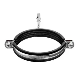 Хомут металевий Karro XM10 159-166 мм 6" з дюбелем та гумовою прокладкою 30412 - мініатюра 3