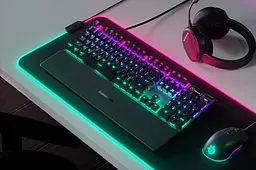 Клавіатура ігрова механічна SteelSeries Apex 5 (Синій Switch) UA OLED Smart Display - мініатюра 4