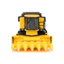 Автомодель Bburago Зернозбиральний комбайн New Holland TC5.90 з кукурузною жаткою - мініатюра 4