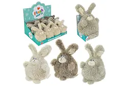 М'яка іграшка Plush and Co PLC26001 кролики 3 види 12шт, дисплей бокс 38х26х14 см