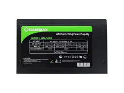 Блок живлення Gamemax GM-500B - мініатюра 4