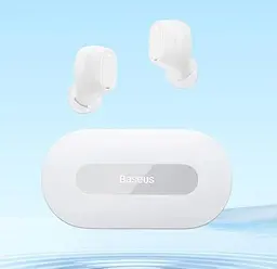 Бездротові навушники Baseus Bowie EZ10 True Wireless Earphones, Low Latency, Baseus Rapid Charge, BT5.3, 40mAh, 300mAh, 5h, White A00054300226-Z1 - мініатюра 8