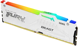 Оперативна пам'ять Kingston Fury 32GB DDR5 6000MHz Beast RGB White (KF560C36BWEA-32)
