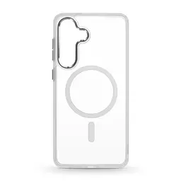 Чехол Samsung Galaxy S26 Plus 5G, Unit MagSafe, белый, прозрачный, магсейф, противоударный, магнитный, панель-накладка с поддержкой MagSafe, с поддержкой беспроводной зарядки, TPU+PC, защита всего корпуса, ударопрочный, ArmorStandart (ARM89450)