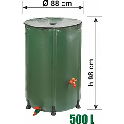 Ємність для води Ramp RZB500 складна 500 л (216598) - мініатюра 3