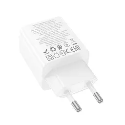 МЗП Hoco N56 Fundador PD30W four-port (2USB-A/2C) White - мініатюра 2