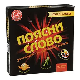 Настільна гра "Поясни слово" Arial 910800-U картки зі словами, ігрове поле