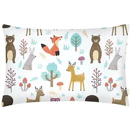 Набір наволочок Cosas Colorful animals 50х70 см бежевий (SetPillow_AnimalsMushrooms_50х70)