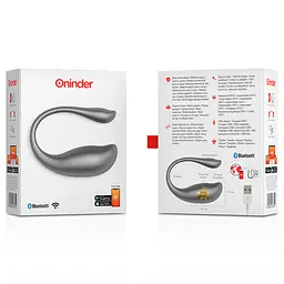 Смарт віброяйце колір: чорний Oninder (Іспанія) Oninder O937720 103185 - мініатюра 4