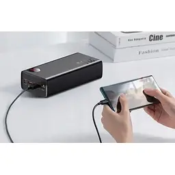 Портативна батарея Baseus Adaman Metal 40000mAh 22.5W PPAD020101 - мініатюра 9