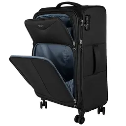 Валіза Lugano Duna (L) Black (WT692738W 28 Negro) - мініатюра 3